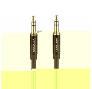 Vention Cable Estereo Jack 3.5 Macho a Jack 3.5 Macho - 1.5m - Color Negro