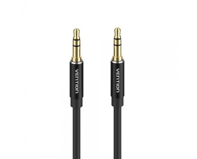 Vention Cable Estereo Jack 3.5 Macho a Jack 3.5 Macho - 2m - Color Negro