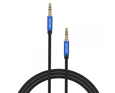Vention Cable Estereo Jack 3.5 Macho a Jack 3.5 Macho - 5m - Color Azul