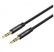 Vention Cable Estereo Jack Macho 3.5 a Jack Macho 3.5 - 0.5m - Color Negro