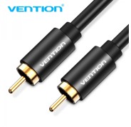 Vention Cable Estereo RCA Macho a RCA Macho - 1m - Color Negro