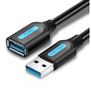 Vention Cable Extension USB 3.0 A Macho a A Hembra - 1m - Color Negro