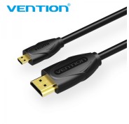 Vention Cable HDMI 1.4 Macho a Micro HDMI Macho - 1m - Color Negro