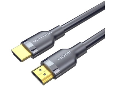 Vention Cable HDMI 2.0 - Resolucion 4K - ARC - Longitud 1m - Conectores Chapados en Oro - Revestimiento en PVC - Color Negro