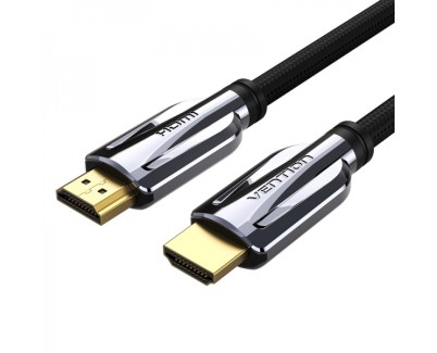 Vention Cable HDMI 2.1 Macho a Macho - 1.5m - Chapado Oro - Color Negro