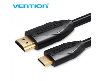 Vention Cable HDMI Macho a Mini HDMI Macho - 1.5m - Color Negro