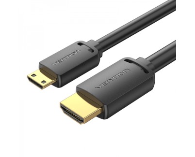 Vention Cable HDMI Macho a Mini HDMI Macho 2.0 4K - 1.5m - Color Negro