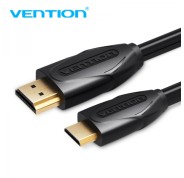 Vention Cable HDMI Macho a Mini HDMI Macho - 2m - Color Negro