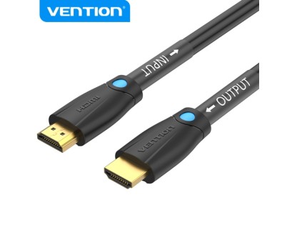 Vention Cable HDMI - Resolucion 4K - Sonido de Alta Calidad - Extremos Chapados en Oro - Color Negro
