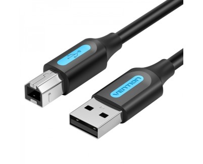 Vention Cable Impresora USB 2.0 Macho a USB-B Macho - 3m - Color Negro
