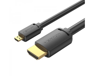 Vention Cable Micro HDMI Macho a HDMI Macho 2.0 4K - 1.5m - Color Negro