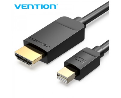 Vention Cable Mini DP Macho a HDMI 1.4 Macho - 2m - Color Negro