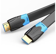 Vention Cable Plano HDMI Macho a HDMI Macho 2.0 4K - 1m - Color Negro