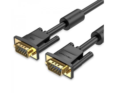 Vention Cable SVGA VGA Macho a VGA Macho - 1m - Color Negro