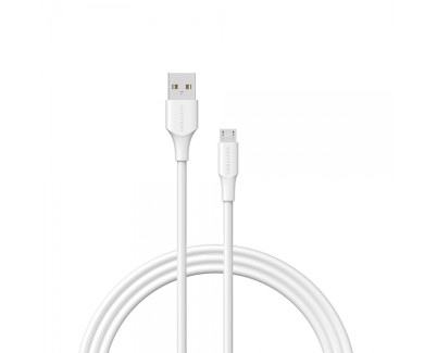 Vention Cable USB 2.0 Macho a MicroUSB Macho - 1m - 3A - 60W - 480Mbps - Color Blanco