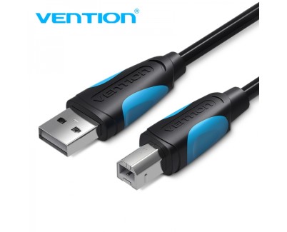 Vention Cable USB 2.0 Macho a USB-B Macho para Impresora - 1m - 480mbps - Color Negro