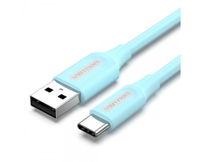 Vention Cable USB-A Macho a USB-C Macho - 1m - 3A 60W 480Mbps - Color Azul