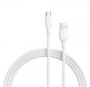 Vention Cable USB-A Macho a USB-C Macho - 3m - 3A - 60W - 480Mbps - Color Blanco
