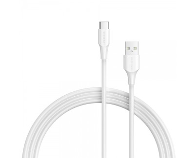 Vention Cable USB-A Macho a USB-C Macho - 3m - 3A - 60W - 480Mbps - Color Blanco