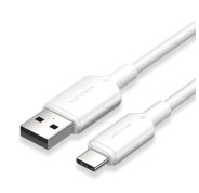 Vention Cable USB-C 2.0 a USB-A 3A 60W - 2m - PVC - Color Blanco