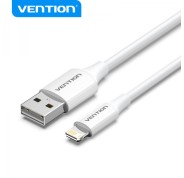 Vention Cable USB Macho a Lightning Macho 3A - 1m - Color Blanco