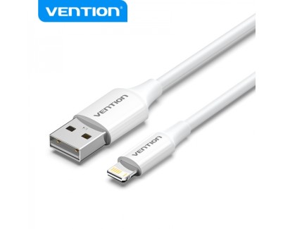 Vention Cable USB Macho a Lightning Macho 3A - 1m - Color Blanco