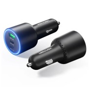 Vention Cargador de Coche para Smartphone - 100W - 2xUSB-C - USB-A - Power Delivery 3.0 - Qualcomm 3.0 - Color Negro