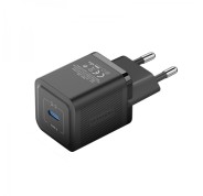 Vention Cargador de Pared GaN USB-C 20W - Carga rapida EU - Color Negro