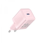 Vention Cargador de Pared GaN USB-C 20W - Carga rapida EU - Color Rosa