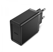 Vention Cargador de Pared USB-C 3A PD30W - Carga Rapida - Color Negro