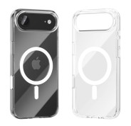 Vention Concise Impact Funda Rigida para Iphone 17 Air - Anillo Magnetico MagSafe - Compatible con Carga Inalambrica - Resistente al Amarilleo - Color Transparente