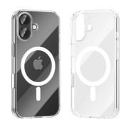 Vention Concise Impact Funda Rigida para Iphone 17 - Anillo Magnetico MagSafe - Compatible con Carga Inalambrica - Resistente al Amarilleo - Color Transparente