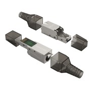 Vention Conector para Cable de Red RJ45 Cat.6 FTP - Sin Herramientas - Color Gris