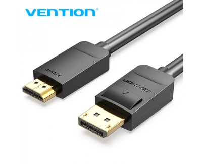 Vention Conversor Displayport Macho a HDMI Macho - 1.5m - Color Negro