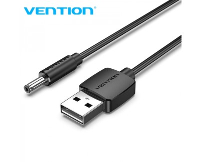 Vention Conversor USB Macho a DC 3.5mm Macho - 1m - Color Negro