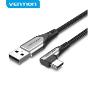 Vention CQABD Cable USB 2.0 Tipo-C 270º - Niquelado - Color Gris