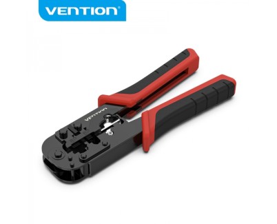 Vention Crimpadora Metalica para RJ45 - Color Negro y Rojo