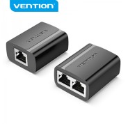 Vention Divisor RJ45 Macho a 2 Hembra 100Mbps - 2 uds - Color Negro