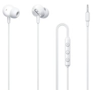 Vention Echo Lite Auriculares Intraurales con Cable de 1.2m - Jack 3.5mm - Microfono Integrado - Altavoz de 12mm - Color Blanco