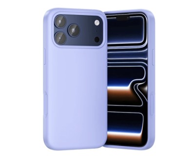 Vention Funda de Silicona para Iphone 17 Pro - Anillo Magnetico MagSafe - Compatible con Carga Inalambrica - Color Purpura
