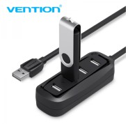 Vention HUB 4 en 1 USB2.0 a 4xUSB2.0 - 1m - Color Negro