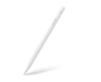 Vention Lapiz Digital para Ipad 2018-2025 - Magnetico - Sensibilidad a la Inclinacion - Interruptor Fisico - Funcion Rechazo de Palma - Aluminio - Color Blanco