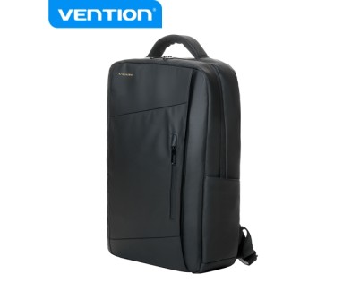 Vention Mochila Impermeable para Portatil - 20L - Compartimento Acolchado 15.6\" - Tela Repelente al Agua - Ligera y Duradera - Color Negro