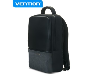 Vention Mochila Impermeable para Portatil - Tejido Oxford - Compartimento 15.6\" - Color Negro