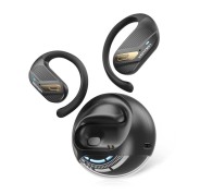 Vention OpenBeat O12 Auriculares Bluetooth 5.4 con Estuche de Carga - True Wireless - Open Ear - 7h Autonomia - Color Negro