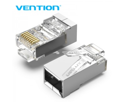 Vention Pack de 100 Conectores de Red FTP RJ45 Cat.6