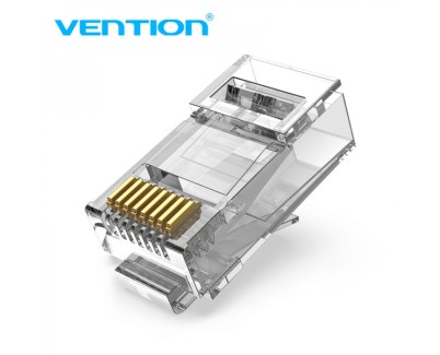Vention Pack de 100 Conectores de Red UTP RJ45 Cat.6A