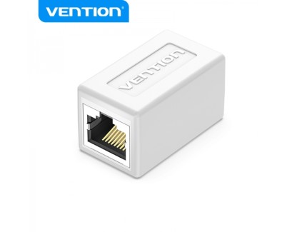 Vention Pack de 5 Adaptadores Conector RJ45 Cat.6 FTP Hembra a Hembra - Color Blanco