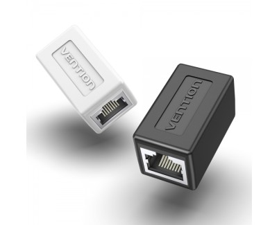 Vention Pack de 5 Adaptadores Conector RJ45 Cat.6 FTP Hembra a Hembra - Color Negro