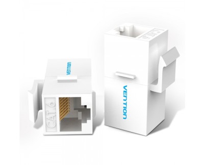 Vention Pack de 5 Conectores de Red UTP RJ45 Cat6 - Color Blanco